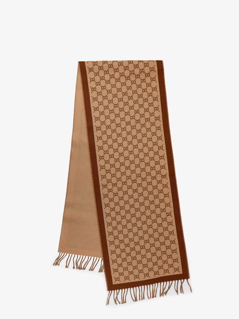 GG wool scarf