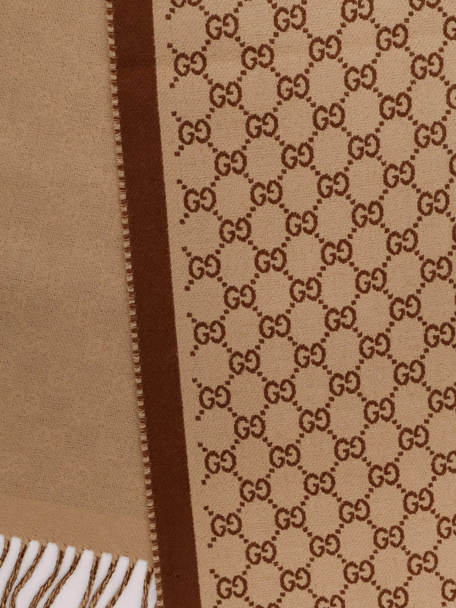 GG wool scarf