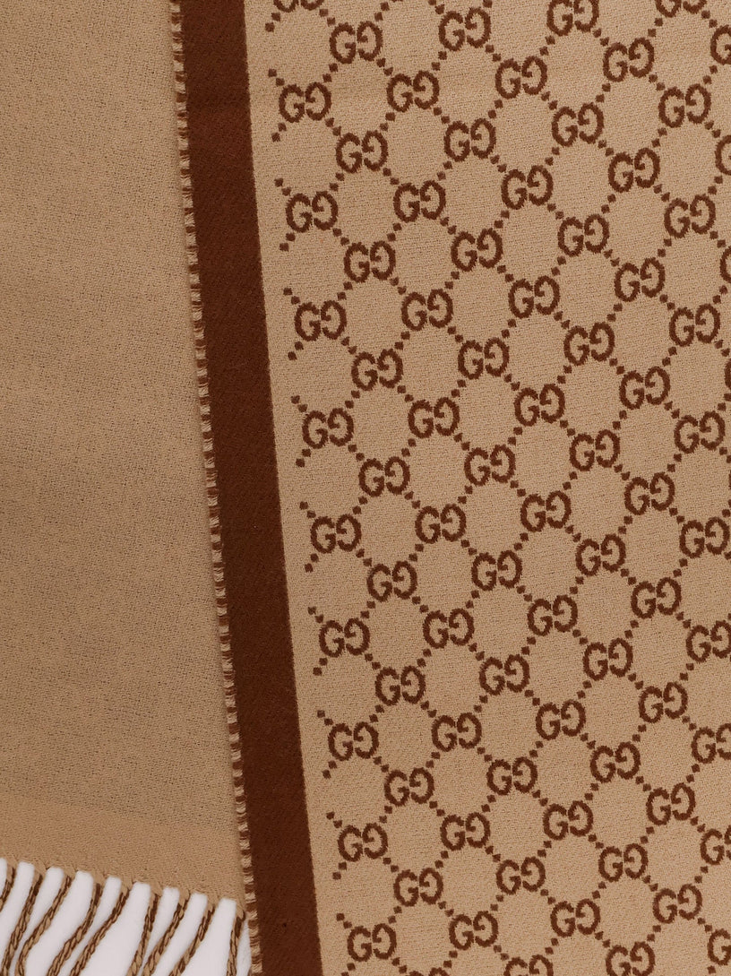 GG wool scarf