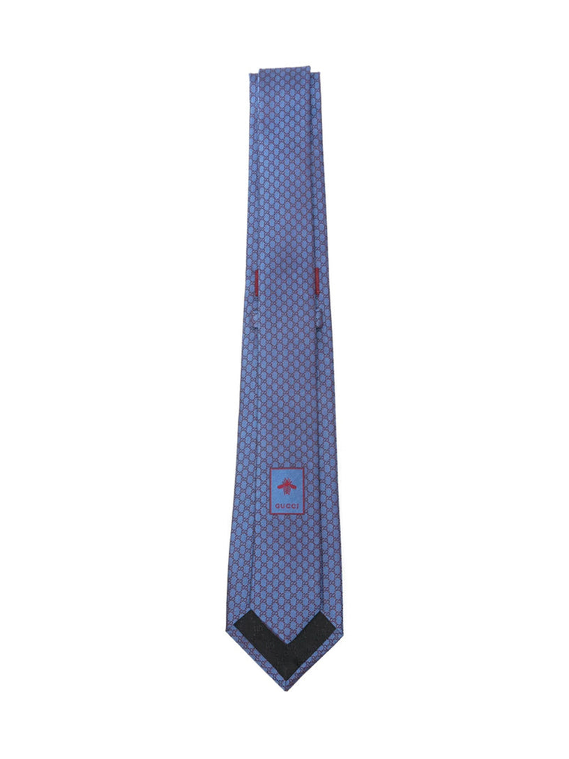 GG silk jacquard tie