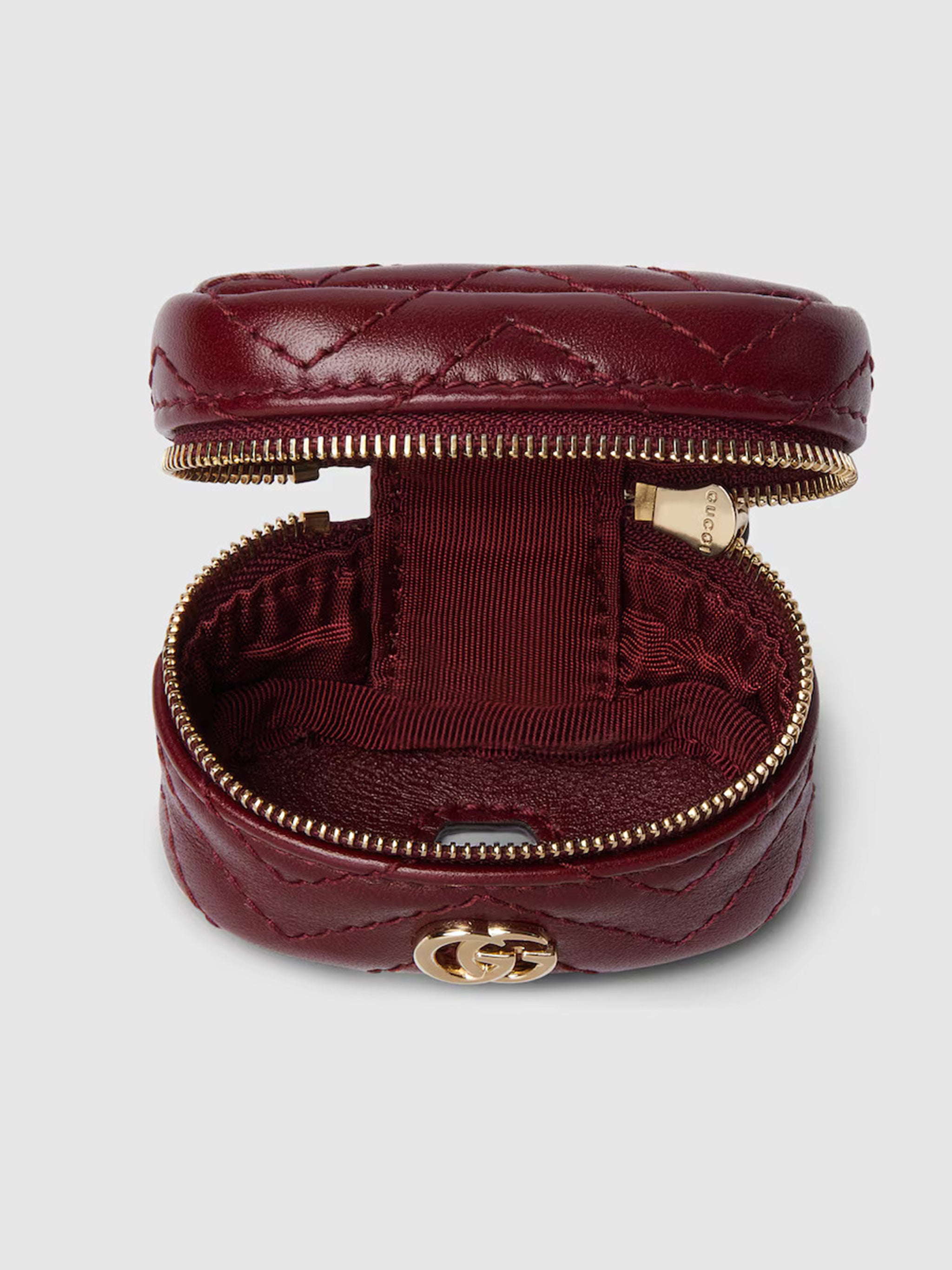GUCCI GG Marmont holder for AirPods in red | Grifo210