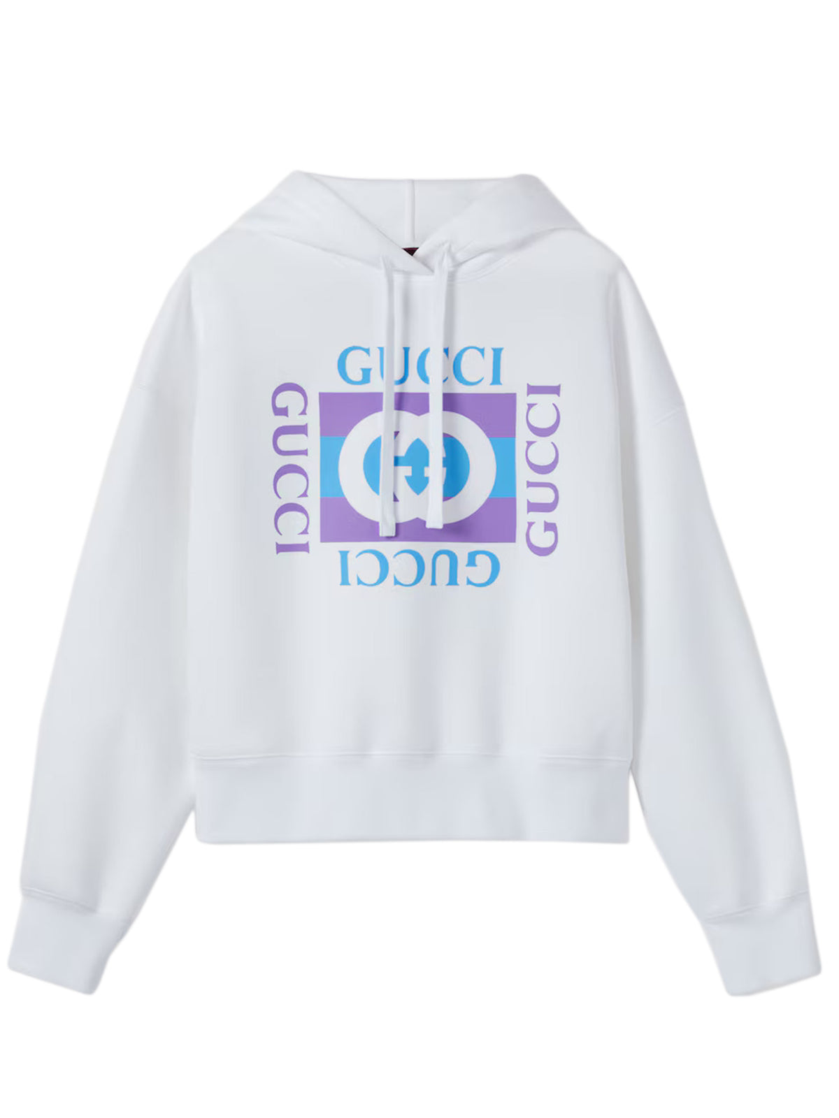 Hooded sweatshirt with print