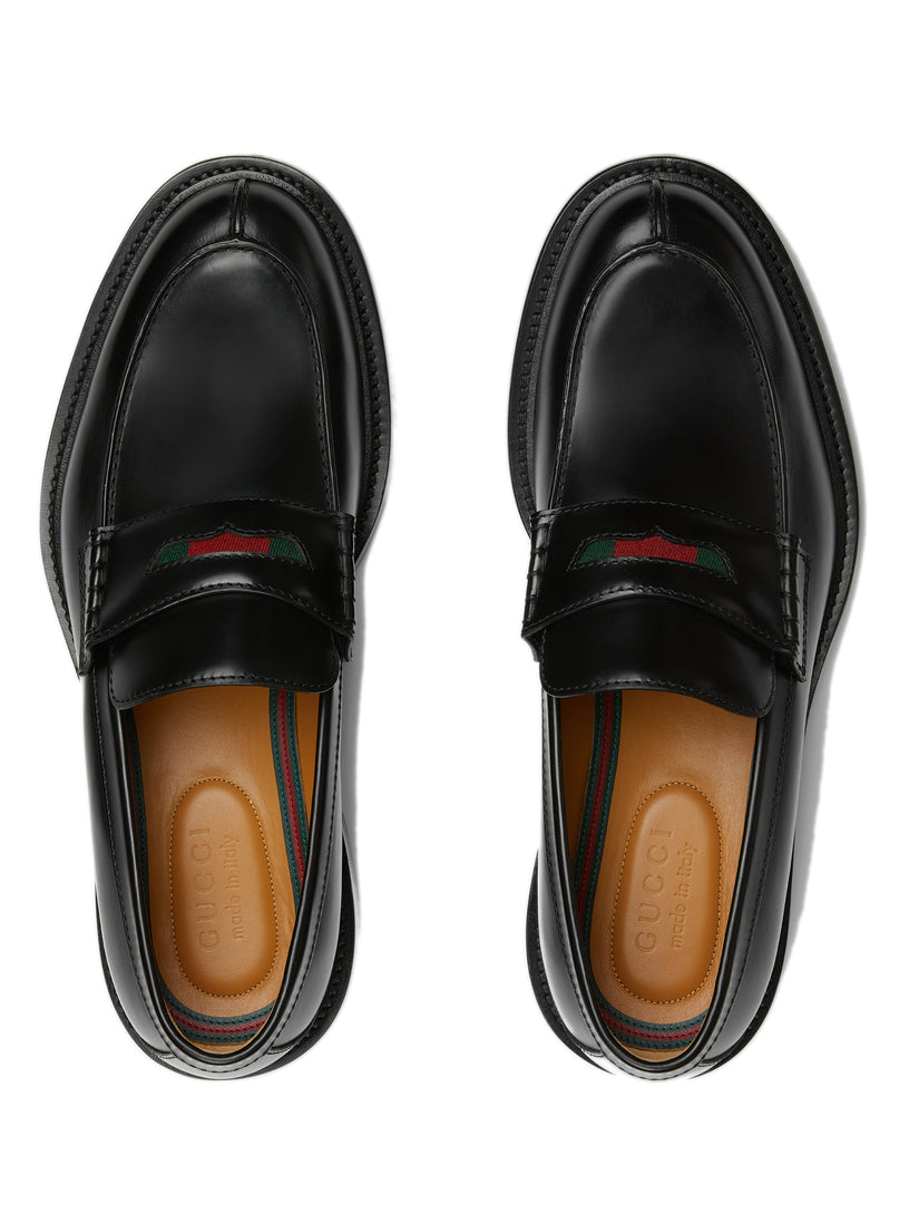 Loafer with Web detail