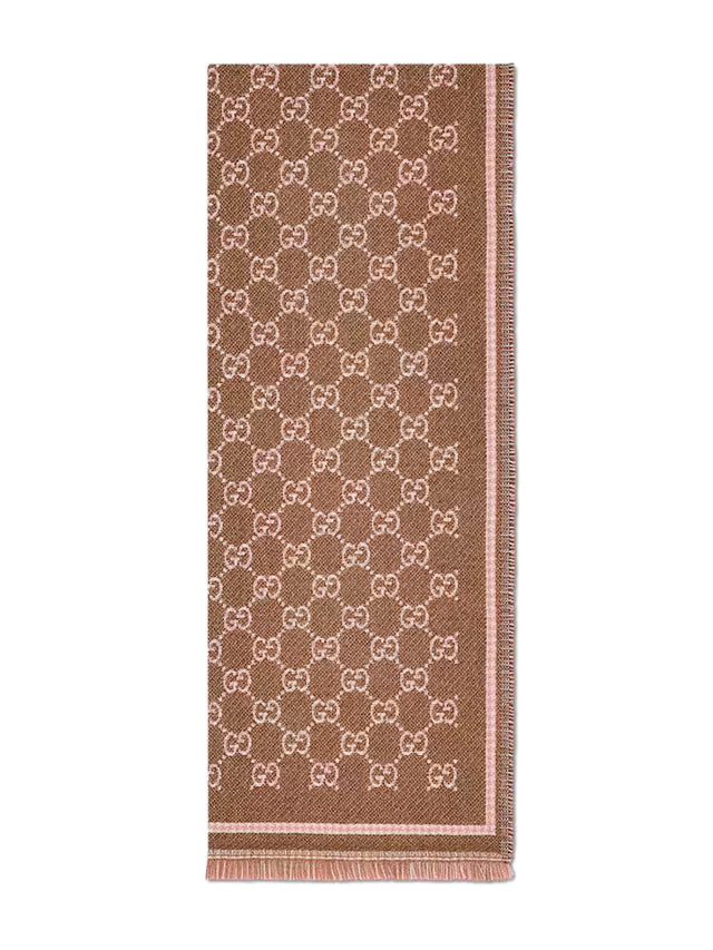 GG wool scarf