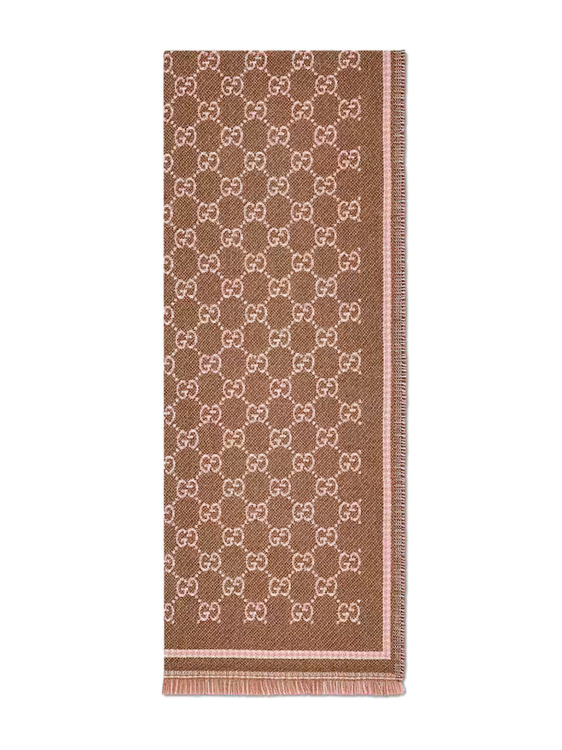 GG wool scarf