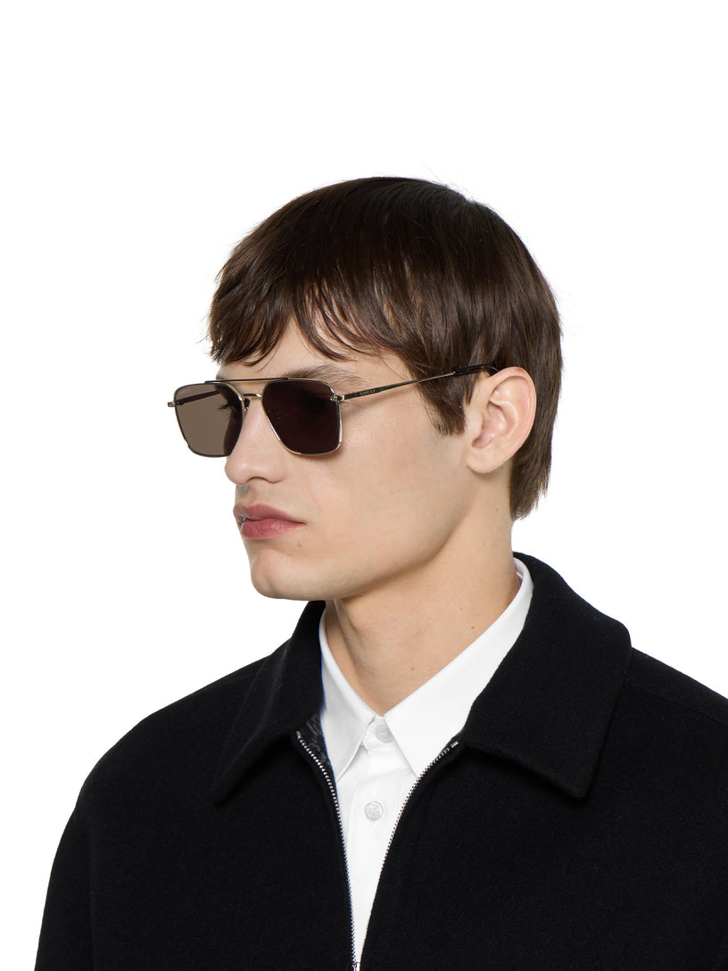 Low nose bridge fit sunglasses