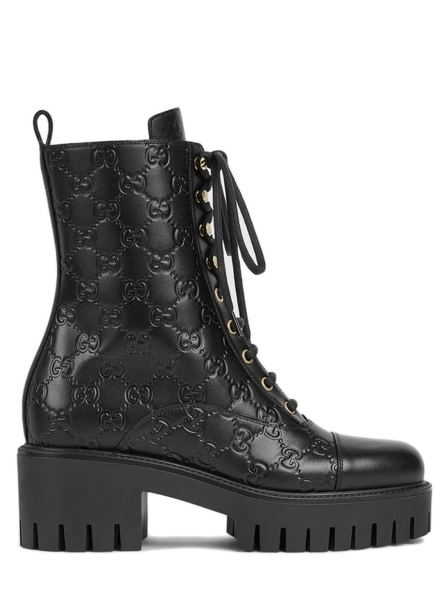 Ankle boot with GG