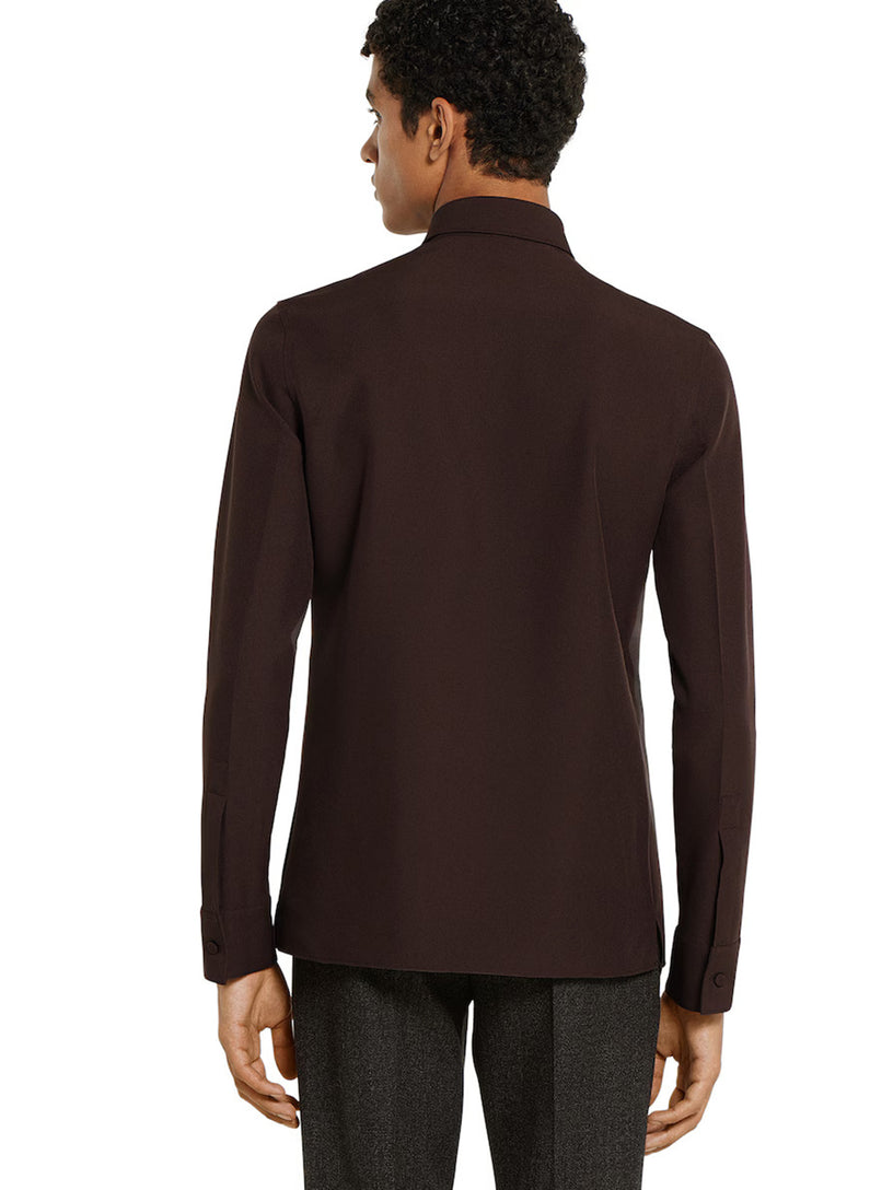 Polyester Twill Shirt with Clamp