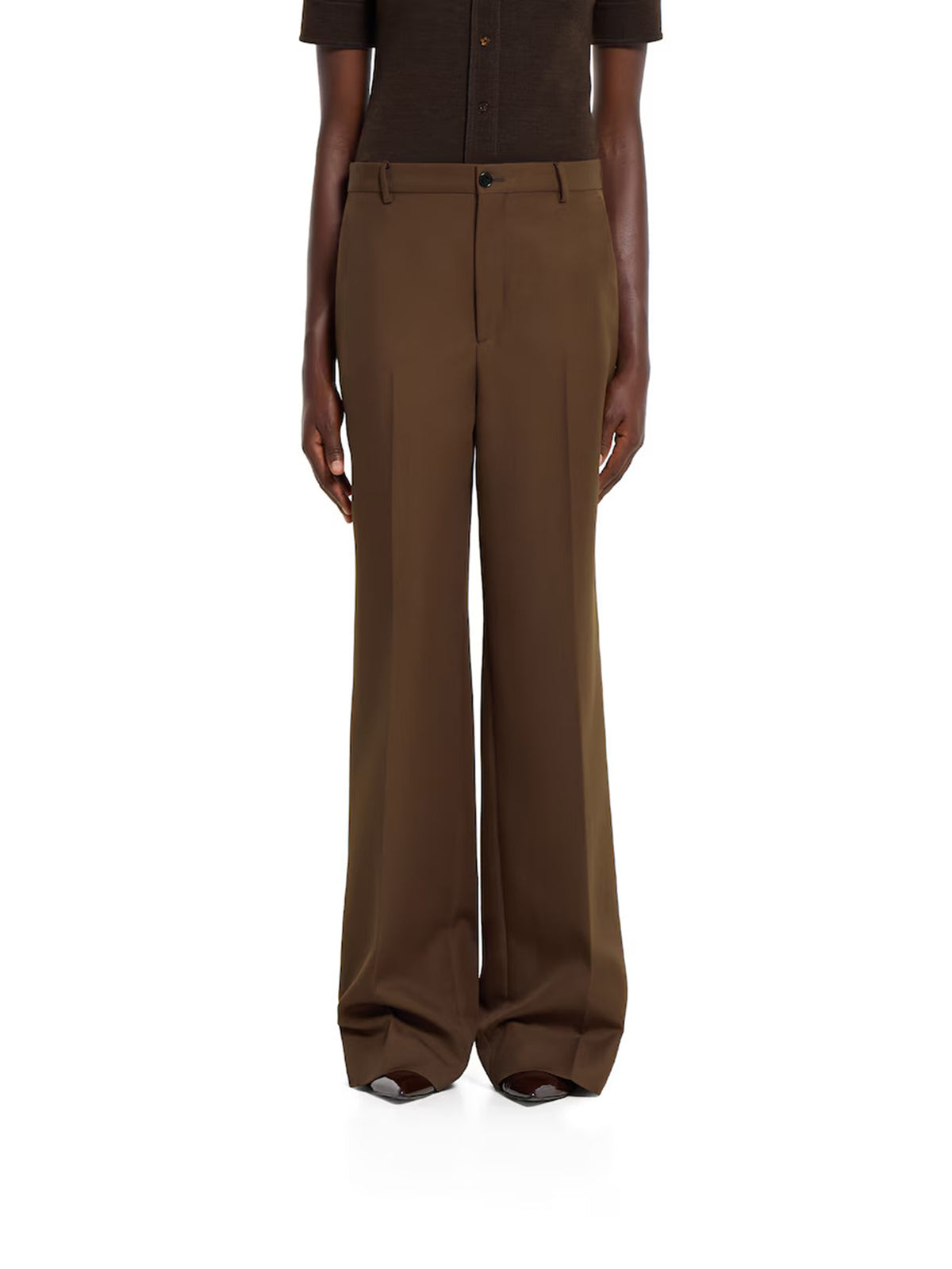 Technical panama trousers
