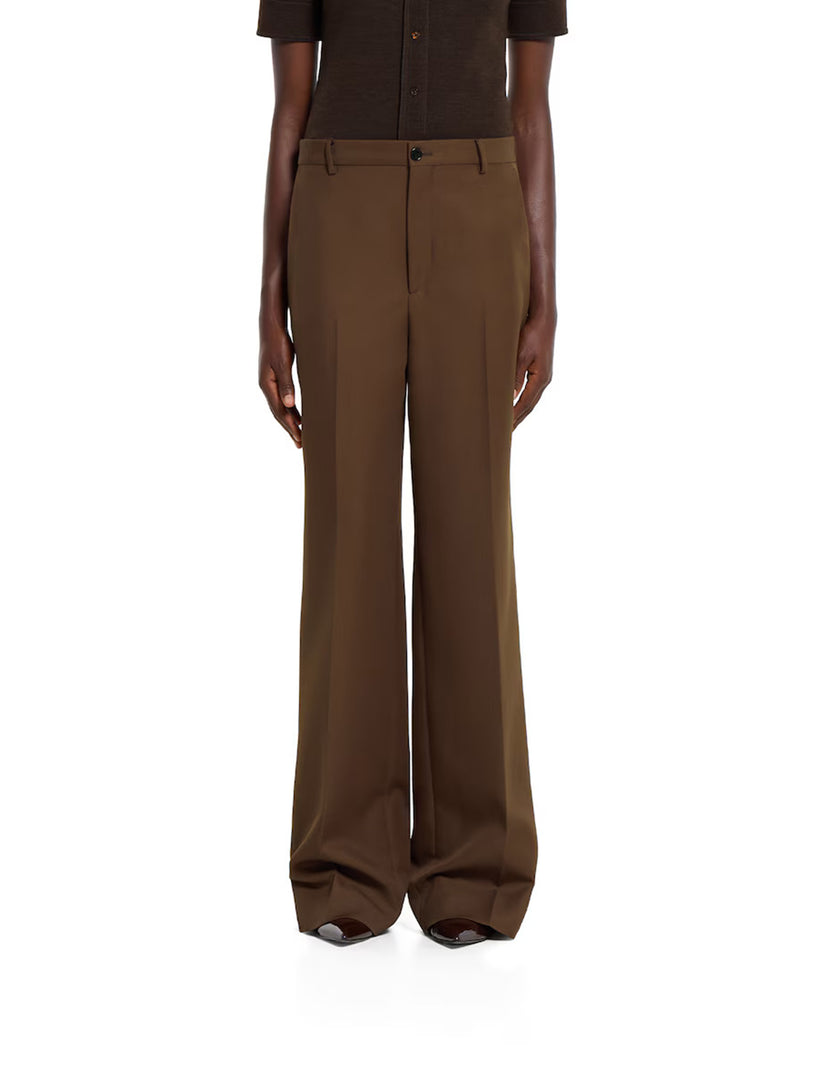 Technical panama trousers
