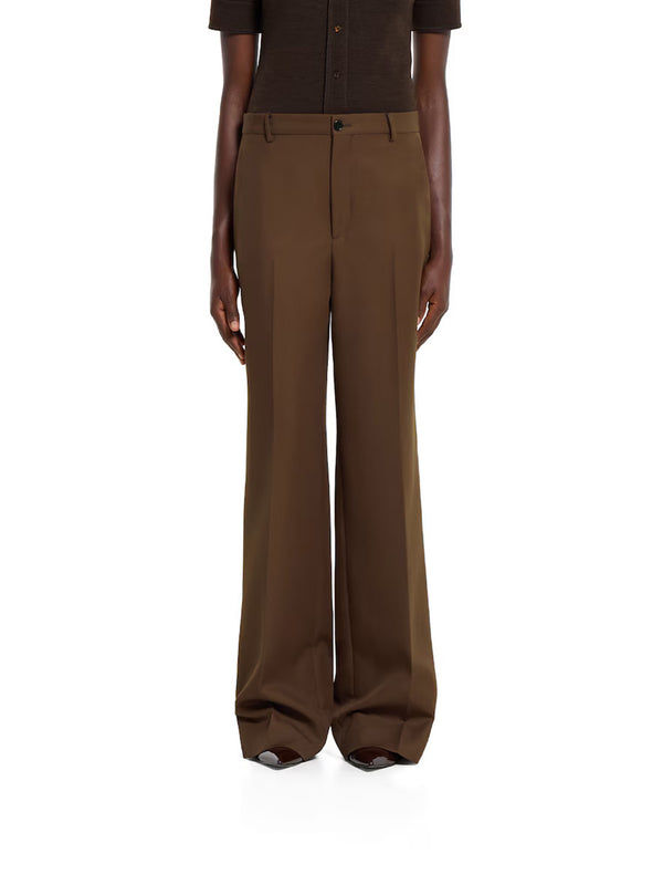 Technical panama trousers