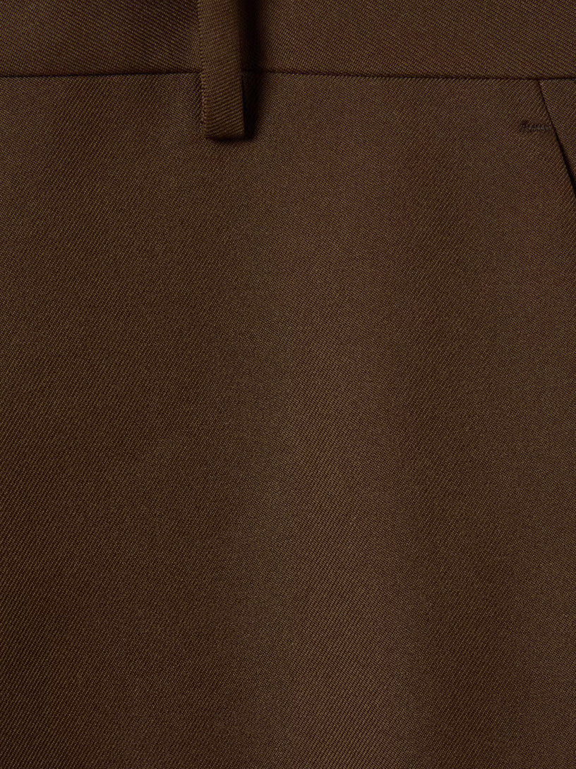 Technical panama trousers