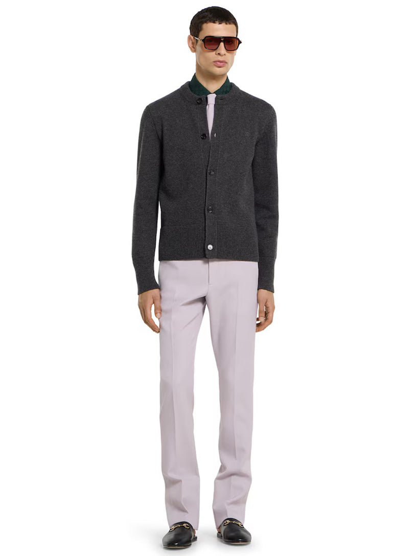 GG jacquard silk shirt