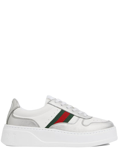 Sneaker with oversized sole