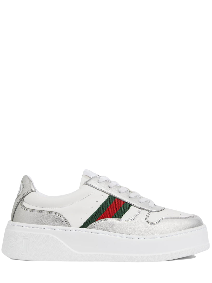 Sneaker with oversized sole