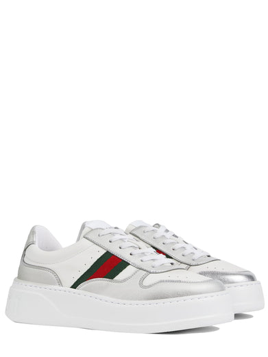 Sneaker with oversized sole