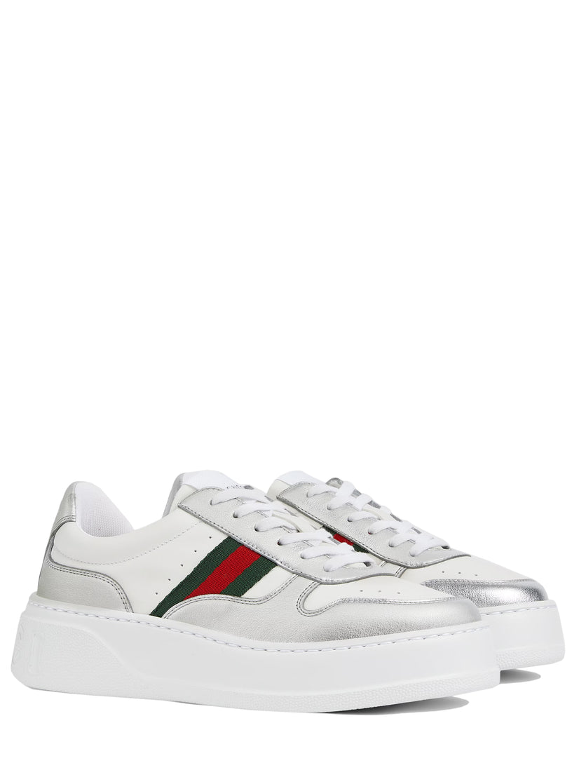 Sneaker with oversized sole