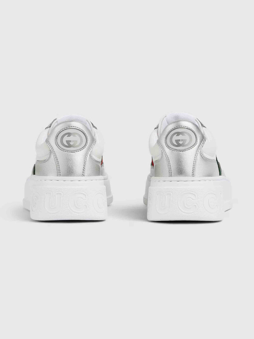 Sneaker with oversized sole