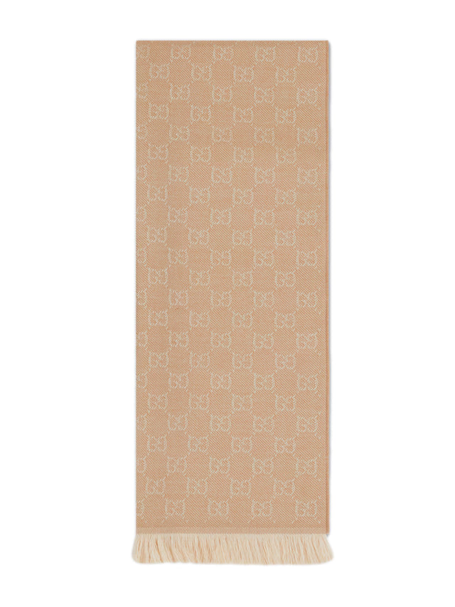 GG wool scarf