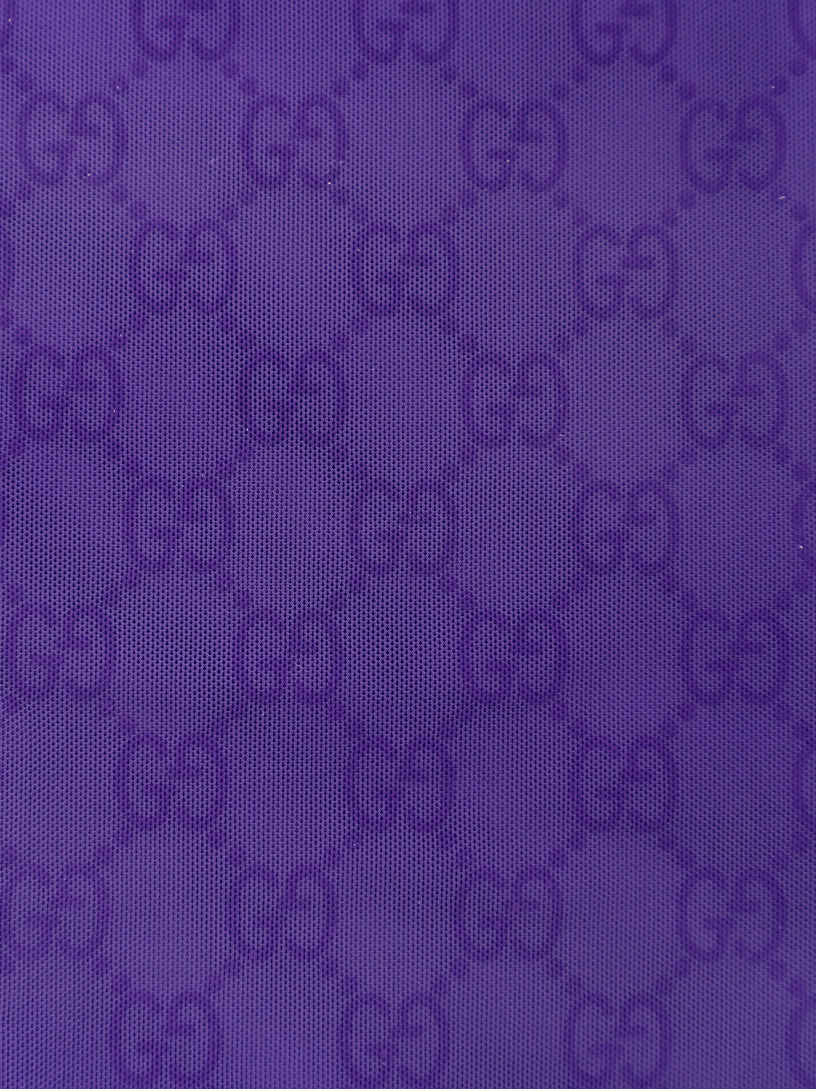 Printed stretch nylon tights