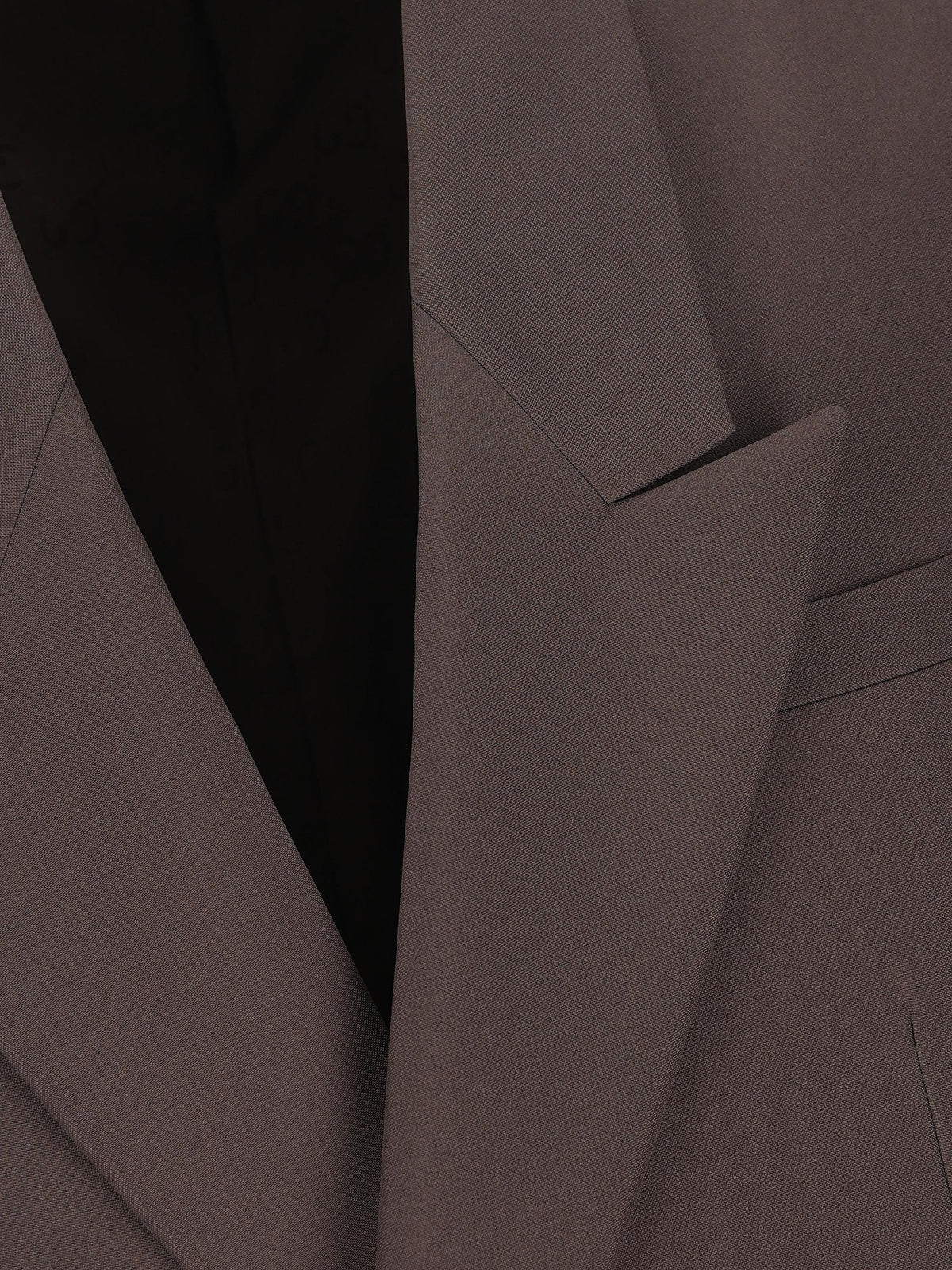 Double-breasted jacket in technical panama