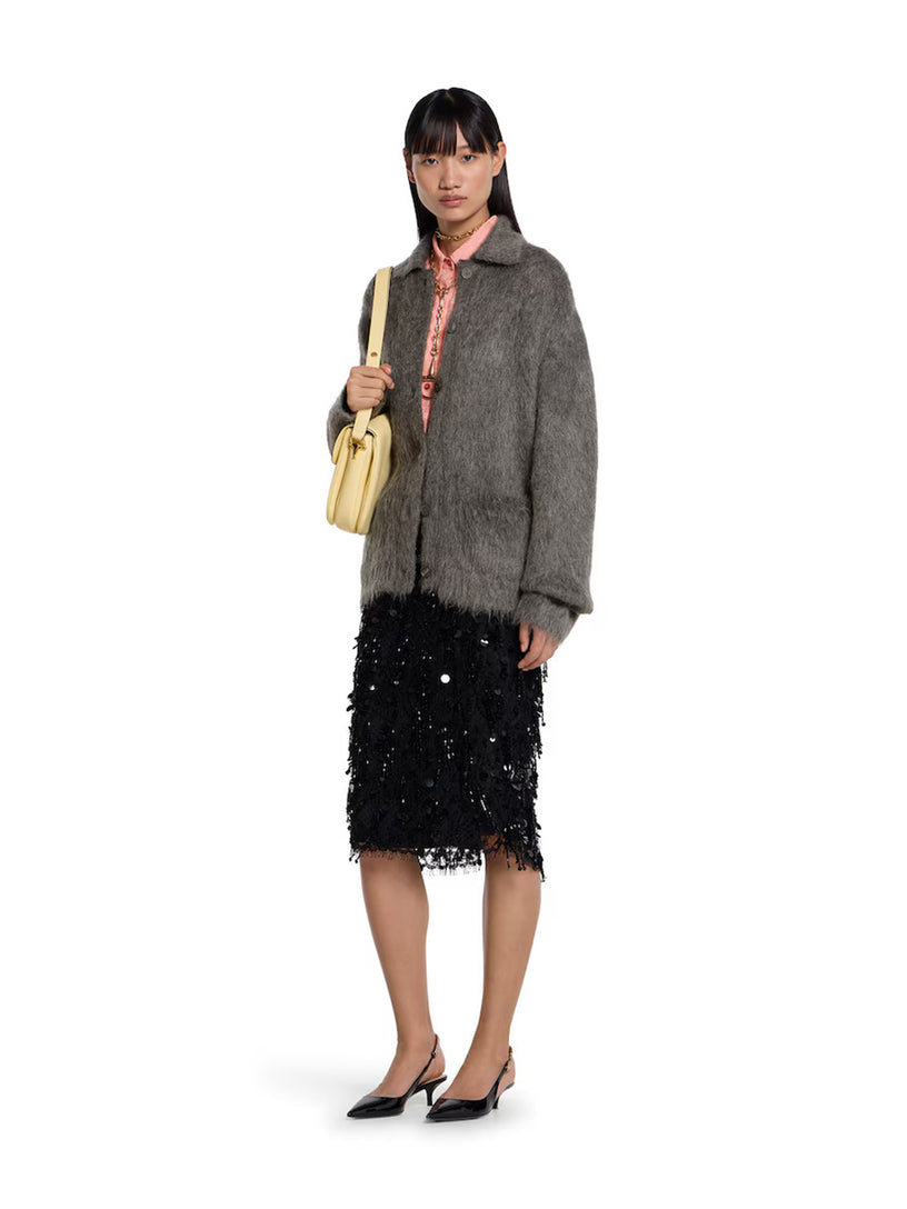 GG jacquard silk shirt