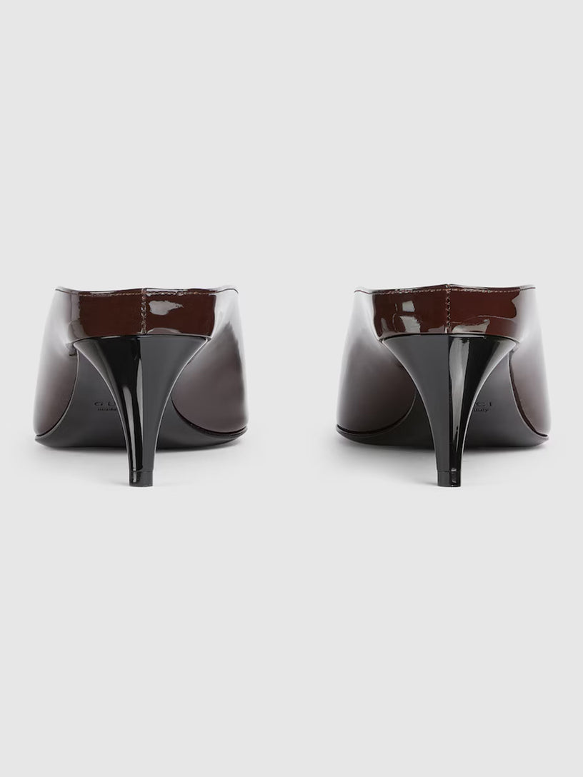 Gucci 97 heeled sabot