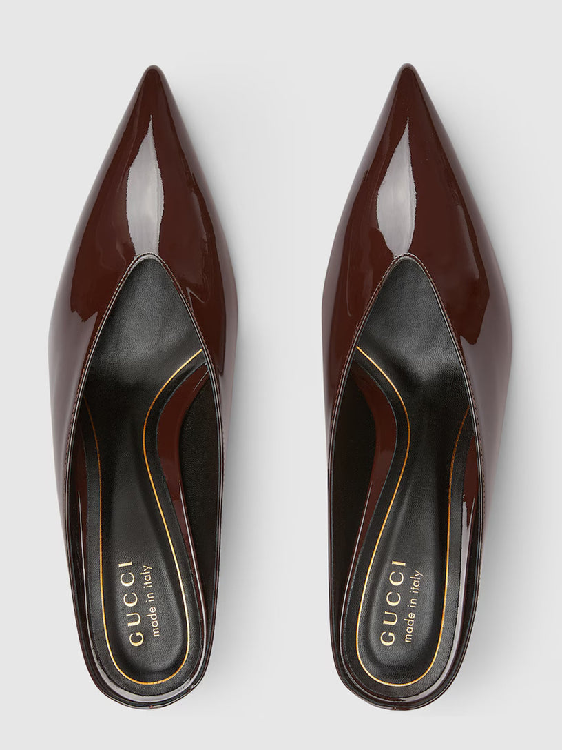 Gucci 97 heeled sabot