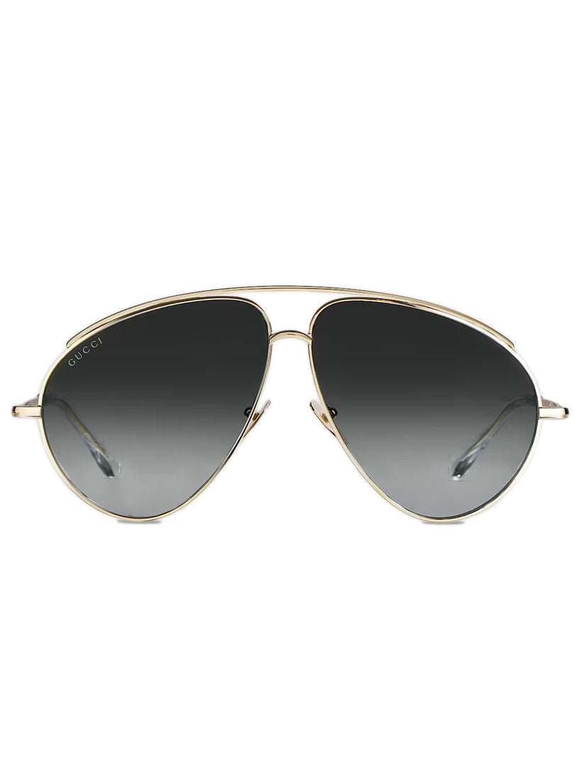 Aviator frame sunglasses