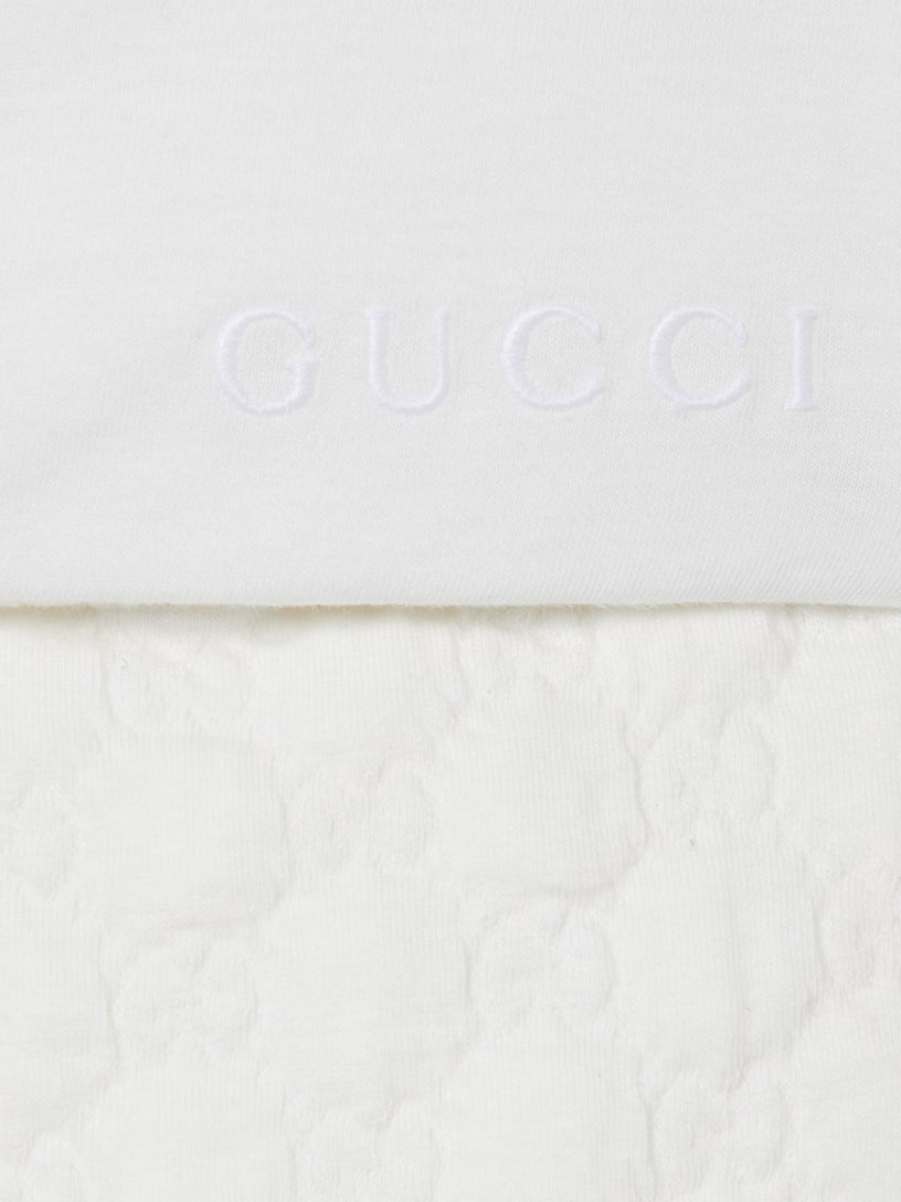 Baby padded GG jersey sleeping bag