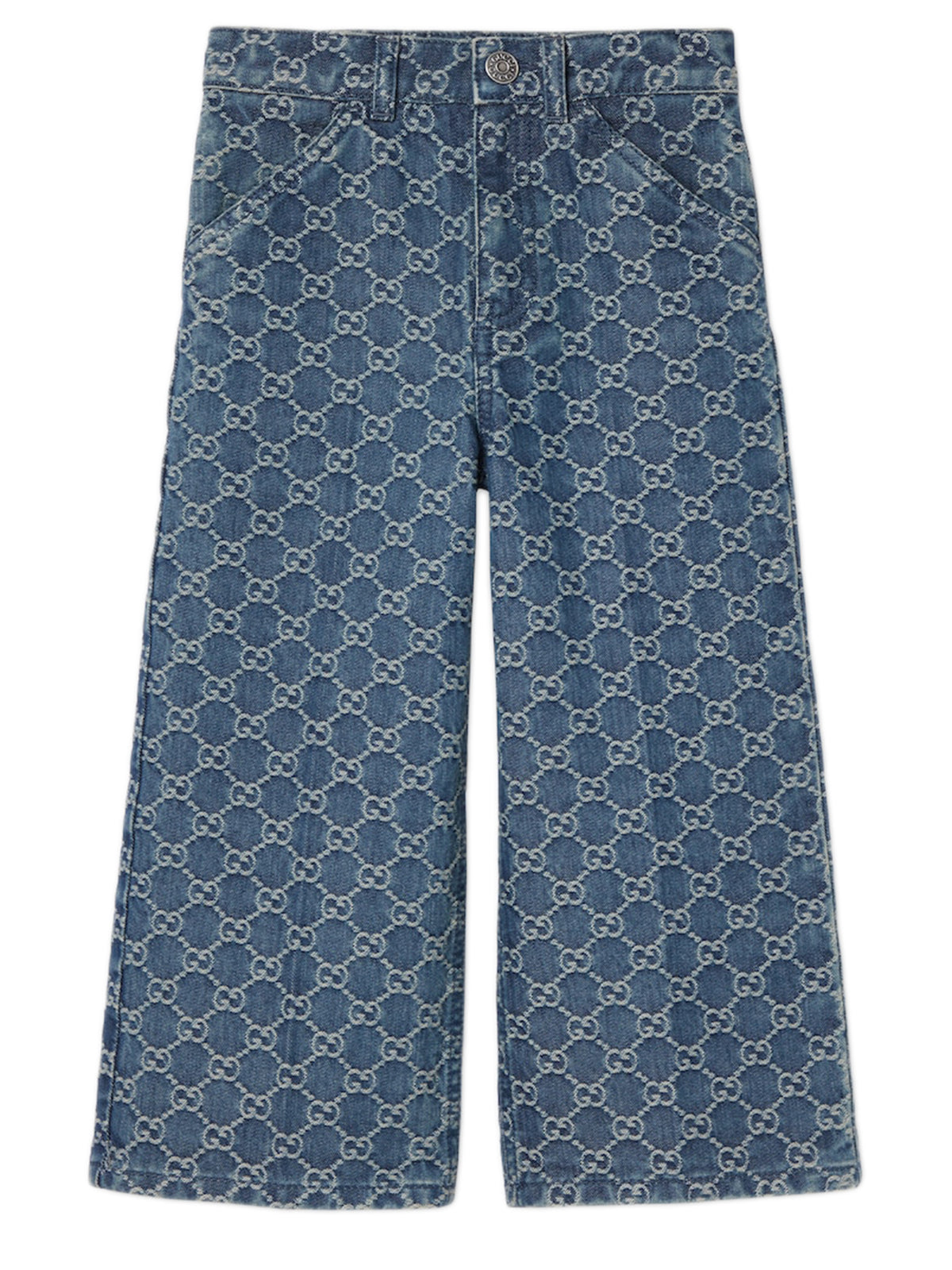 GG denim pants