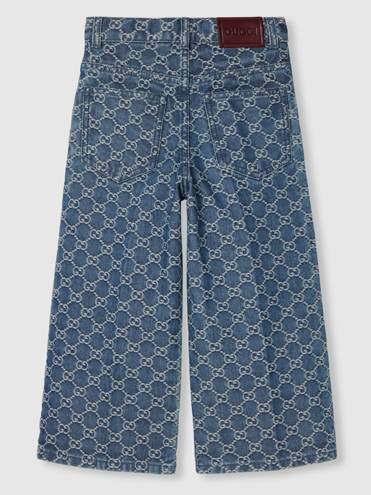 GG denim pants