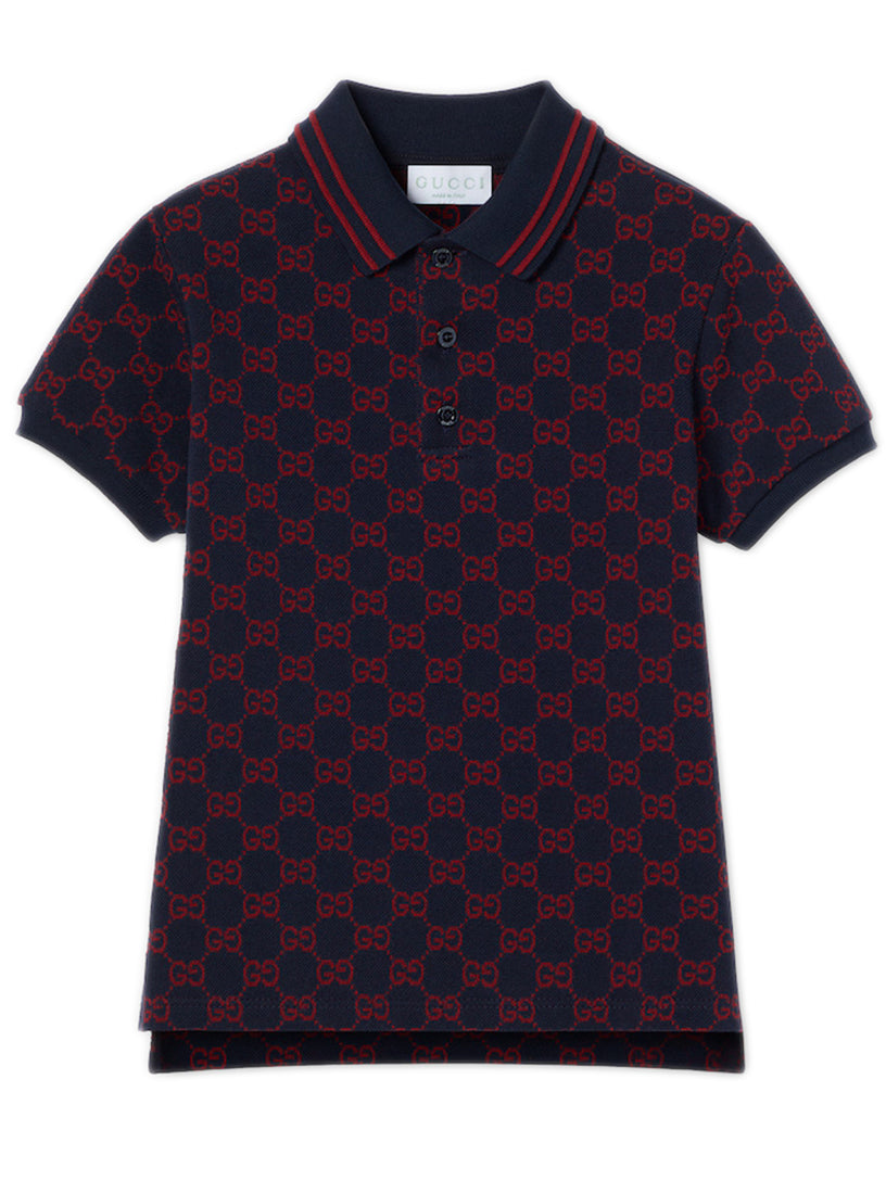 GG cotton polo shirt