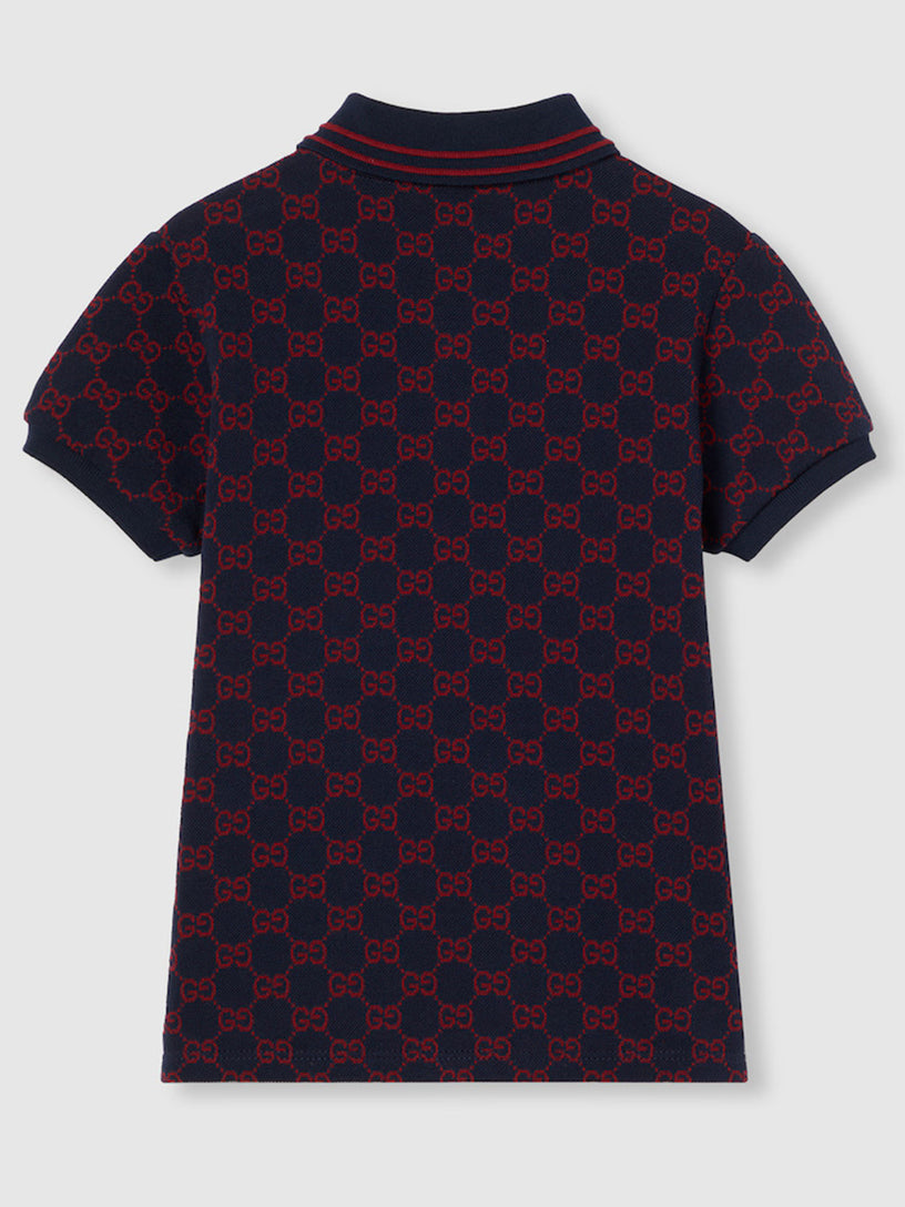 GG cotton polo shirt
