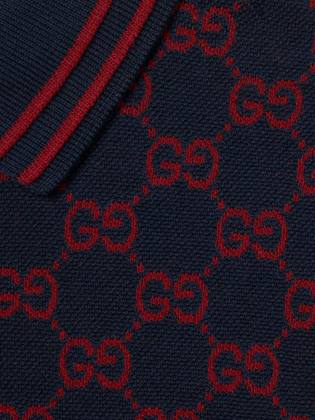 GG cotton polo shirt