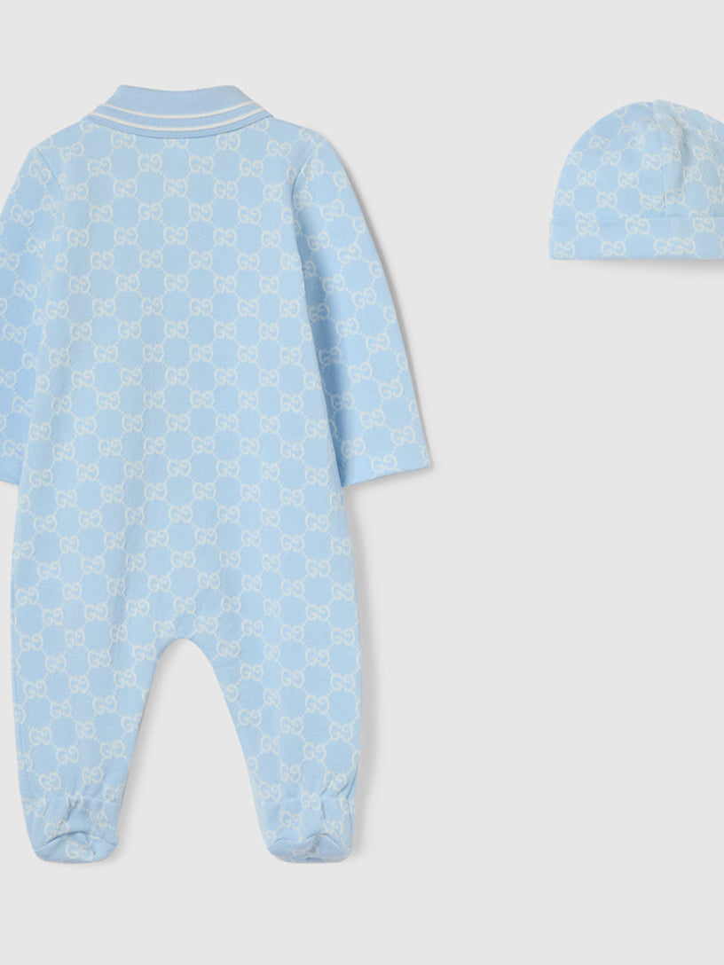 Two-piece cotton baby gift set