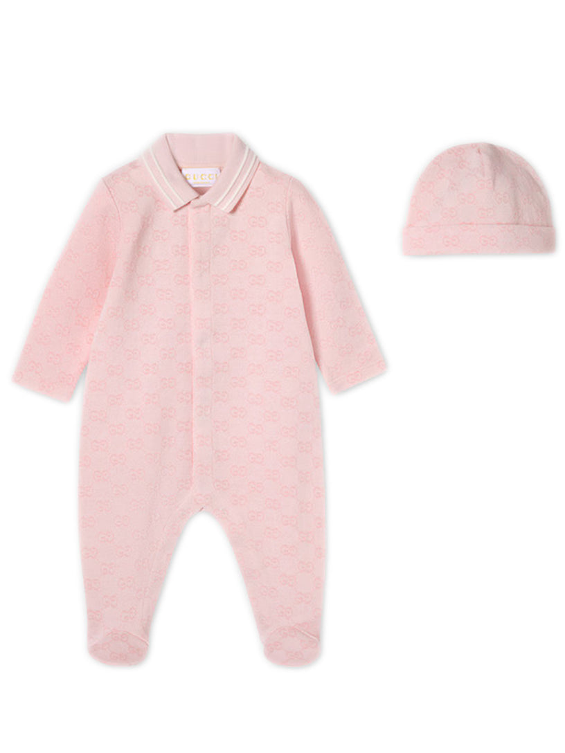 Two-piece cotton baby gift set