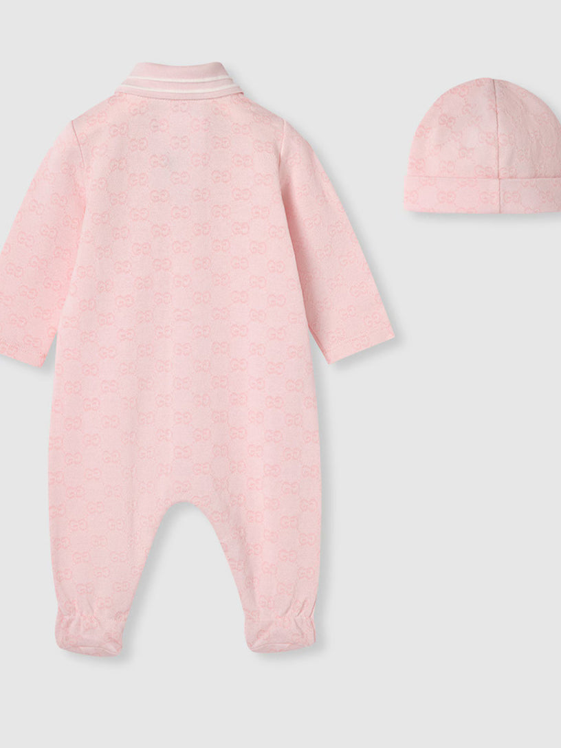 Two-piece cotton baby gift set