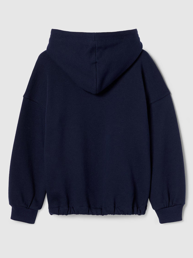 Sweatshirt with web detail