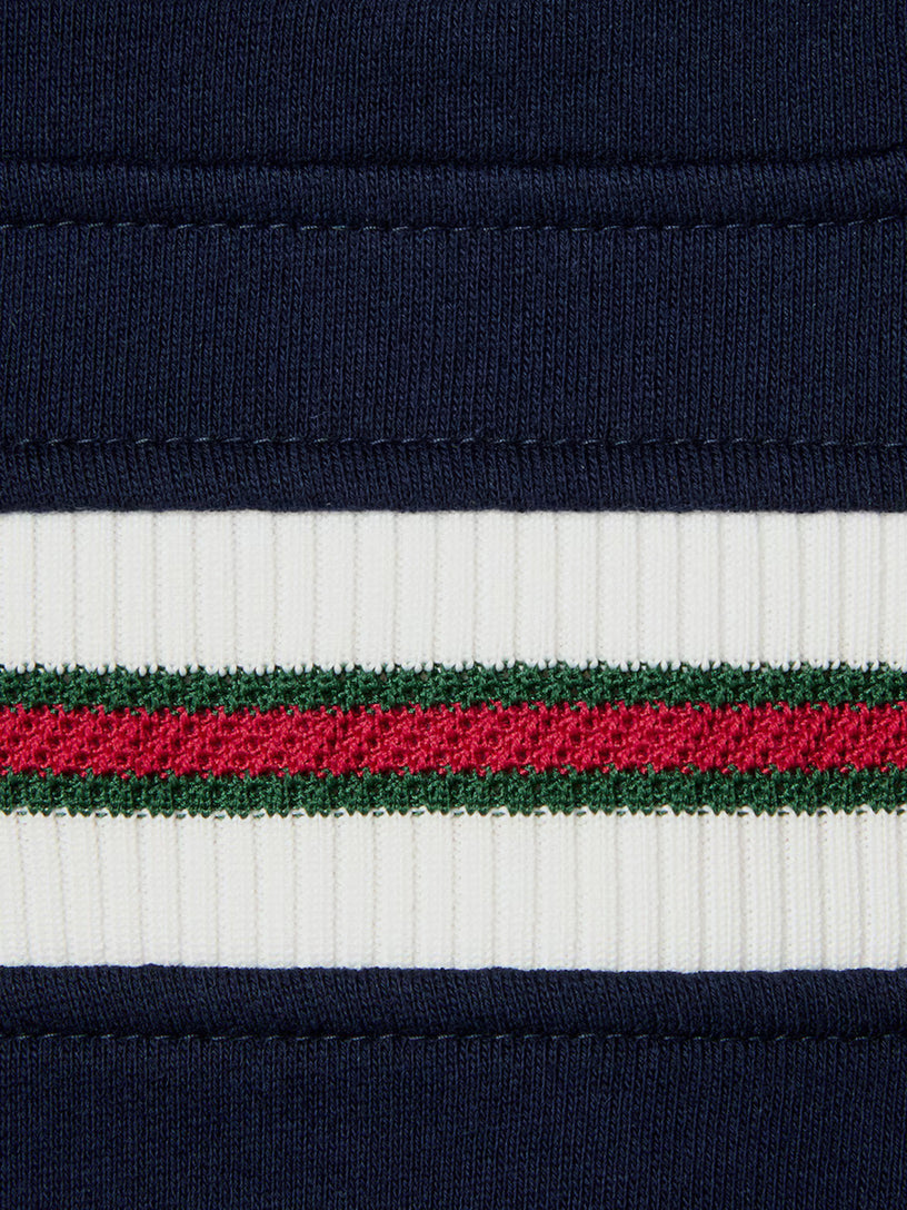 Sweatshirt with web detail