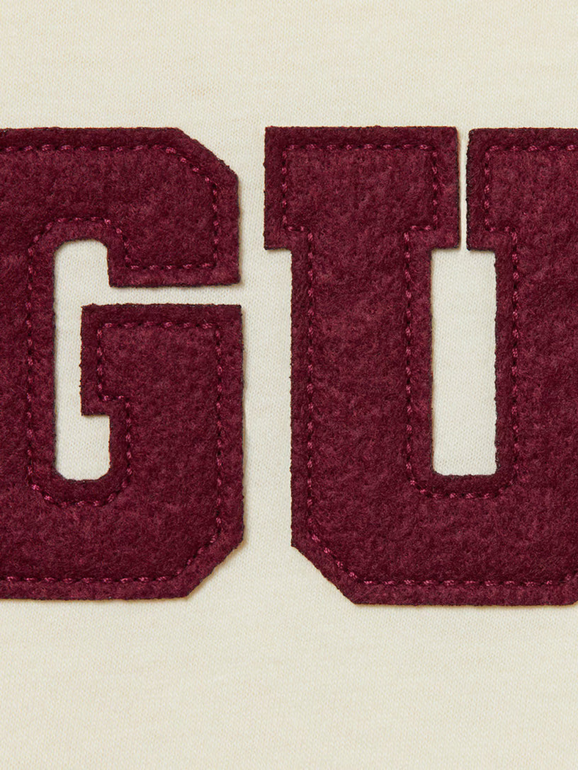 Cotton T-shirt with patch