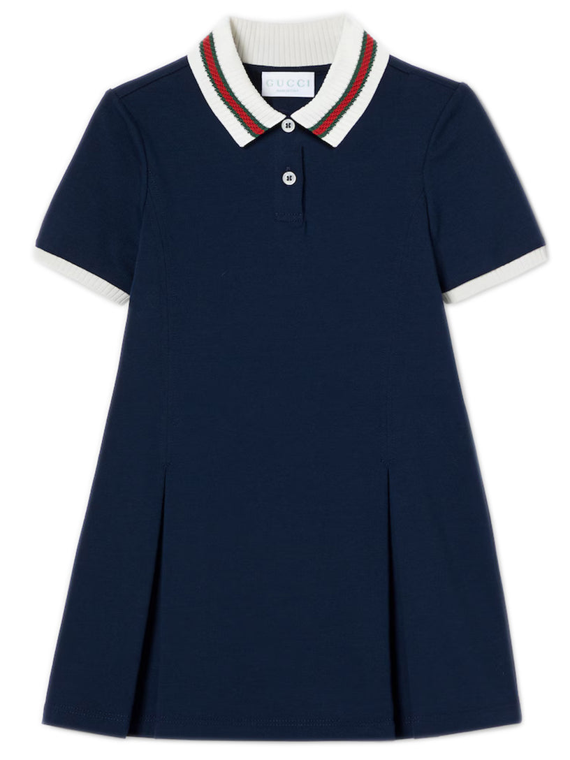 Dress with web detail