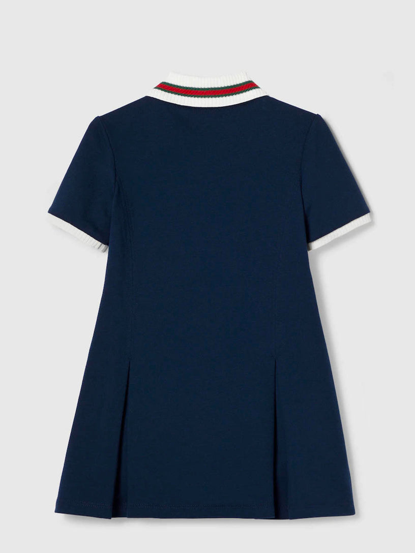 Dress with web detail