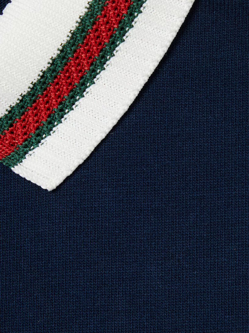 Dress with web detail