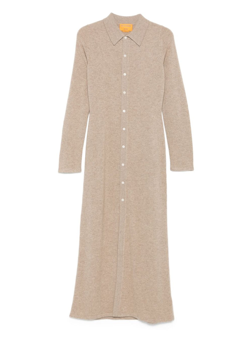 Showtime shirt dress in cashmere
