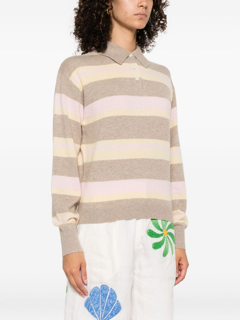 Collegiate Stripe Polo