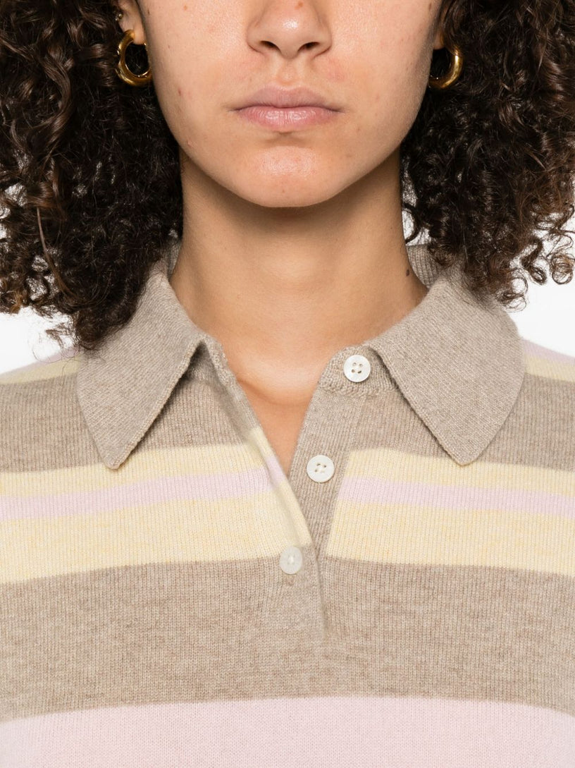 Collegiate Stripe Polo