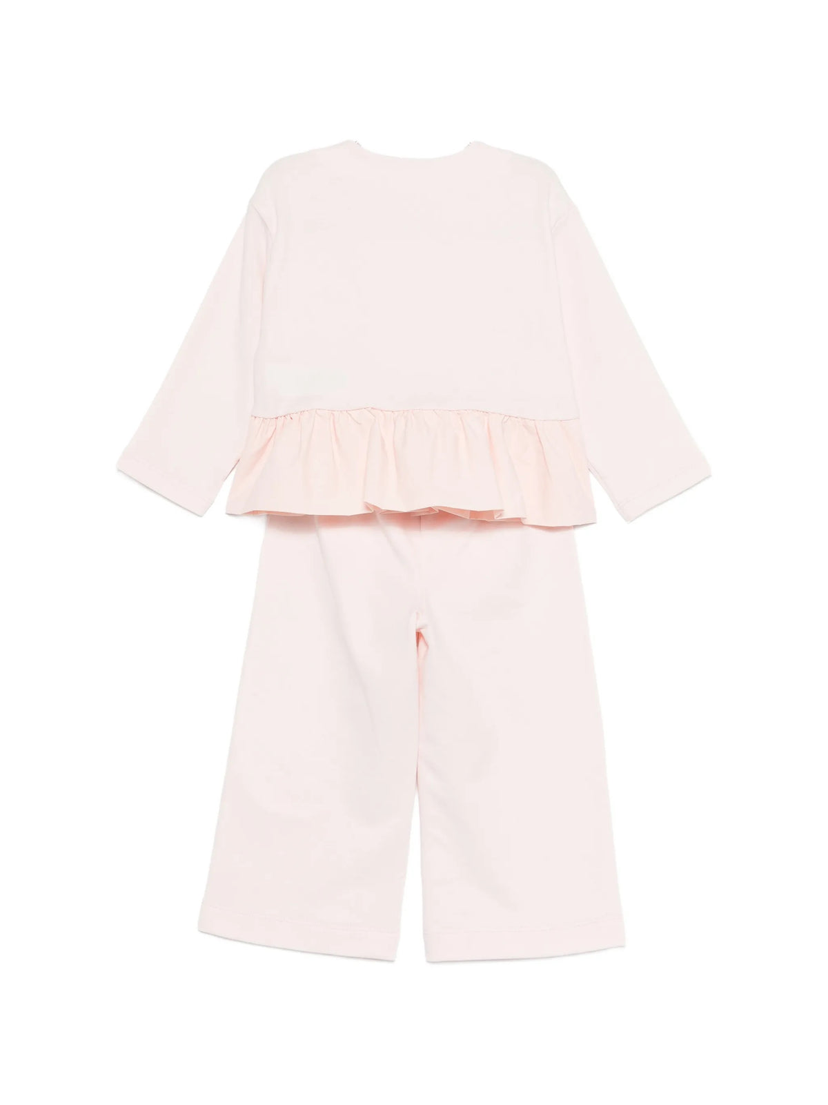 Sweatshirt set with ruffle