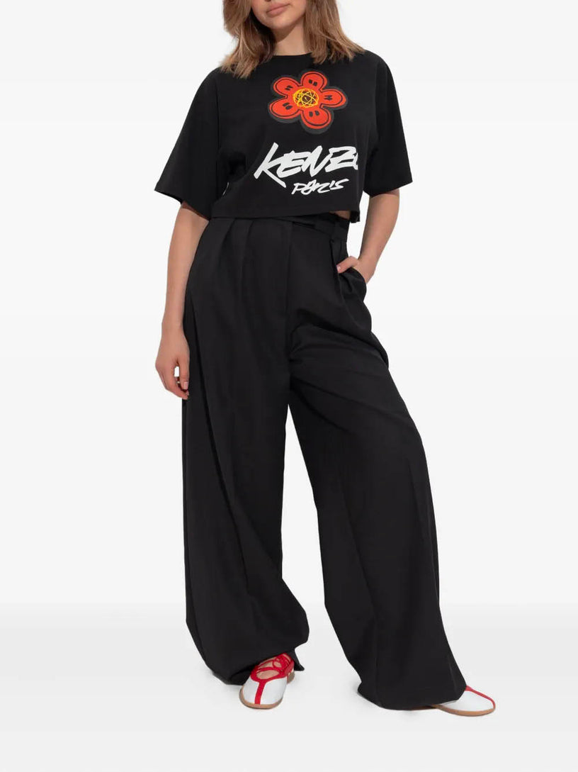 'Futura' cropped T-shirt