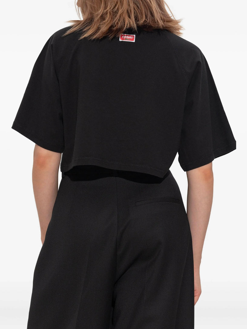 'Futura' cropped T-shirt